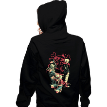 Load image into Gallery viewer, Daily_Deal_Shirts Zippered Hoodies, Unisex / Small / Black Monster Trio