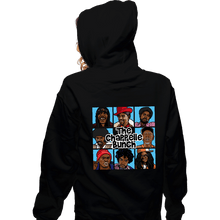 Load image into Gallery viewer, Secret_Shirts Zippered Hoodies, Unisex / Small / Black Chappelle Bunch