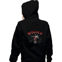 Load image into Gallery viewer, Daily_Deal_Shirts Zippered Hoodies, Unisex / Small / Black Wololo