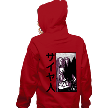 Load image into Gallery viewer, Shirts Zippered Hoodies, Unisex / Small / Red Saiyanz