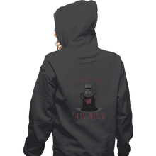 Load image into Gallery viewer, Shirts Zippered Hoodies, Unisex / Small / Dark heather This Much!