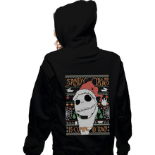 Load image into Gallery viewer, Shirts Zippered Hoodies, Unisex / Small / Black Sandy Claws