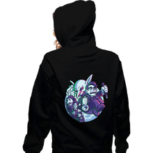 Load image into Gallery viewer, Daily_Deal_Shirts Zippered Hoodies, Unisex / Small / Black Here Comes The Slayer
