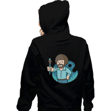 Load image into Gallery viewer, Shirts Zippered Hoodies, Unisex / Small / Black Vault Bob