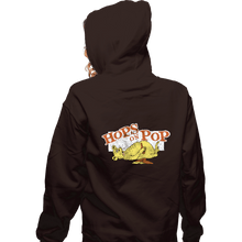 Load image into Gallery viewer, Shirts Zippered Hoodies, Unisex / Small / Dark Chocolate Hops On Pop