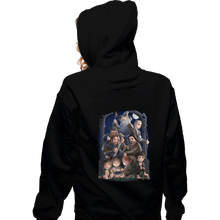 Load image into Gallery viewer, Shirts Zippered Hoodies, Unisex / Small / Black A Night On The Road