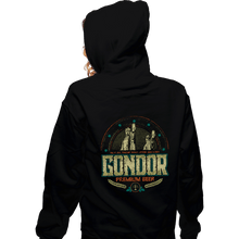 Load image into Gallery viewer, Daily_Deal_Shirts Zippered Hoodies, Unisex / Small / Black Gondor Beer