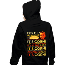Load image into Gallery viewer, Daily_Deal_Shirts Zippered Hoodies, Unisex / Small / Black A Corntastic Day!