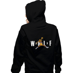 Shirts Pullover Hoodies, Unisex / Small / Black Air Wolf '85
