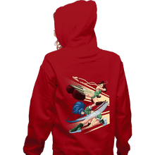Load image into Gallery viewer, Secret_Shirts Zippered Hoodies, Unisex / Small / Red Army Girls