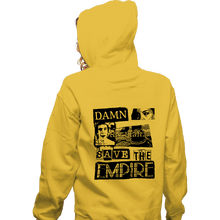 Load image into Gallery viewer, Daily_Deal_Shirts Zippered Hoodies, Unisex / Small / White Save Empire Records!