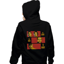Load image into Gallery viewer, Shirts Zippered Hoodies, Unisex / Small / Black The Good The Bad And The Bobby