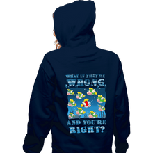 Load image into Gallery viewer, Daily_Deal_Shirts Zippered Hoodies, Unisex / Small / Navy Cheep Cheep!