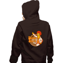 Load image into Gallery viewer, Shirts Zippered Hoodies, Unisex / Small / Dark Chocolate Disco Stu