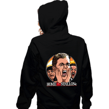 Load image into Gallery viewer, Shirts Zippered Hoodies, Unisex / Small / Black Home Stallone