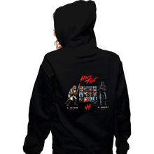 Load image into Gallery viewer, Shirts Zippered Hoodies, Unisex / Small / Black Holy Fight