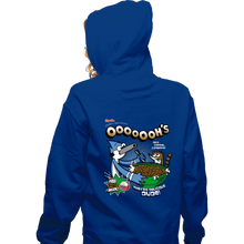 Load image into Gallery viewer, Shirts Zippered Hoodies, Unisex / Small / Royal Blue Regular Cereal