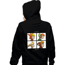 Load image into Gallery viewer, Daily_Deal_Shirts Zippered Hoodies, Unisex / Small / Black Lost Boyz