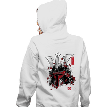 Load image into Gallery viewer, Daily_Deal_Shirts Zippered Hoodies, Unisex / Small / White Bounty Samurai