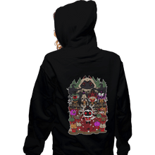 Load image into Gallery viewer, Secret_Shirts Zippered Hoodies, Unisex / Small / Black The Cult