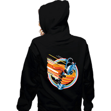 Load image into Gallery viewer, Daily_Deal_Shirts Zippered Hoodies, Unisex / Small / Black Turbo Force