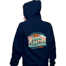 Load image into Gallery viewer, Secret_Shirts Zippered Hoodies, Unisex / Small / Navy Kino's Floaties