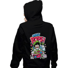 Load image into Gallery viewer, Shirts Zippered Hoodies, Unisex / Small / Black Deku Pops