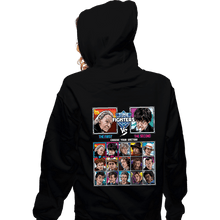 Load image into Gallery viewer, Shirts Zippered Hoodies, Unisex / Small / Black Time Fighters 1st VS 2nd
