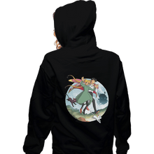 Load image into Gallery viewer, Shirts Zippered Hoodies, Unisex / Small / Black Magical Leap
