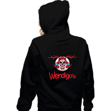 Load image into Gallery viewer, Shirts Zippered Hoodies, Unisex / Small / Black Wendigo's