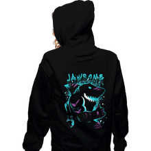 Load image into Gallery viewer, Daily_Deal_Shirts Zippered Hoodies, Unisex / Small / Black Extreme Tiger Shark
