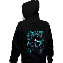 Load image into Gallery viewer, Daily_Deal_Shirts Zippered Hoodies, Unisex / Small / Black Extreme Tiger Shark
