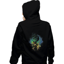 Load image into Gallery viewer, Shirts Zippered Hoodies, Unisex / Small / Black Majora's Art