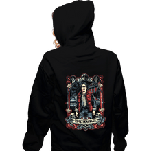 Load image into Gallery viewer, Daily_Deal_Shirts Zippered Hoodies, Unisex / Small / Black The Time Traveller