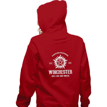 Load image into Gallery viewer, Shirts Zippered Hoodies, Unisex / Small / Red Winchester Hunting Business