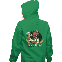 Load image into Gallery viewer, Shirts Pullover Hoodies, Unisex / Small / Irish Green It's A Draft
