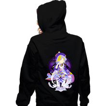 Load image into Gallery viewer, Shirts Zippered Hoodies, Unisex / Small / Black Icy Resurrection Qiqi