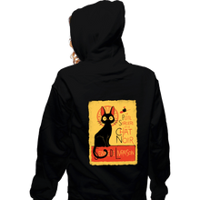 Load image into Gallery viewer, Shirts Zippered Hoodies, Unisex / Small / Black Service De Livraison