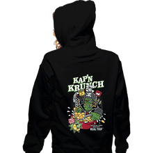 Load image into Gallery viewer, Secret_Shirts Zippered Hoodies, Unisex / Small / Black Kap'n Krunch!