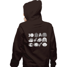 Load image into Gallery viewer, Shirts Zippered Hoodies, Unisex / Small / Dark Chocolate Trek Lover