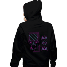 Load image into Gallery viewer, Secret_Shirts Zippered Hoodies, Unisex / Small / Black PSX Love