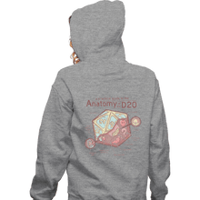 Load image into Gallery viewer, Shirts Pullover Hoodies, Unisex / Small / Sports Grey Anatomy Of The D20
