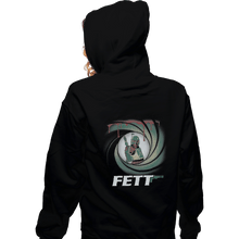Load image into Gallery viewer, Shirts Zippered Hoodies, Unisex / Small / Black Agent Fett