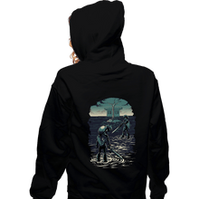 Load image into Gallery viewer, Daily_Deal_Shirts Zippered Hoodies, Unisex / Small / Black Link VS Dark Link
