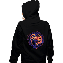 Load image into Gallery viewer, Daily_Deal_Shirts Zippered Hoodies, Unisex / Small / Black Wave Of Destruction