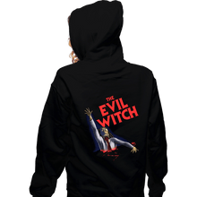 Load image into Gallery viewer, Secret_Shirts Zippered Hoodies, Unisex / Small / Black The Evil Witch