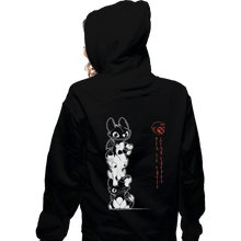 Load image into Gallery viewer, Shirts Zippered Hoodies, Unisex / Small / Black Tiny Furious Tower