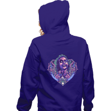 Load image into Gallery viewer, Daily_Deal_Shirts Zippered Hoodies, Unisex / Small / Violet The Ghost Groom