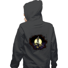 Load image into Gallery viewer, Secret_Shirts Zippered Hoodies, Unisex / Small / Dark Heather Nightmare Through The Wall