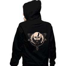 Load image into Gallery viewer, Shirts Zippered Hoodies, Unisex / Small / Black The Sparta Ghost
